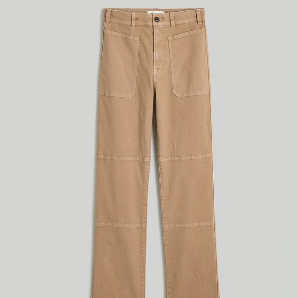The '90s Straight Utility Pant in Garment-Dyed Canvas - Picture 7 of 7